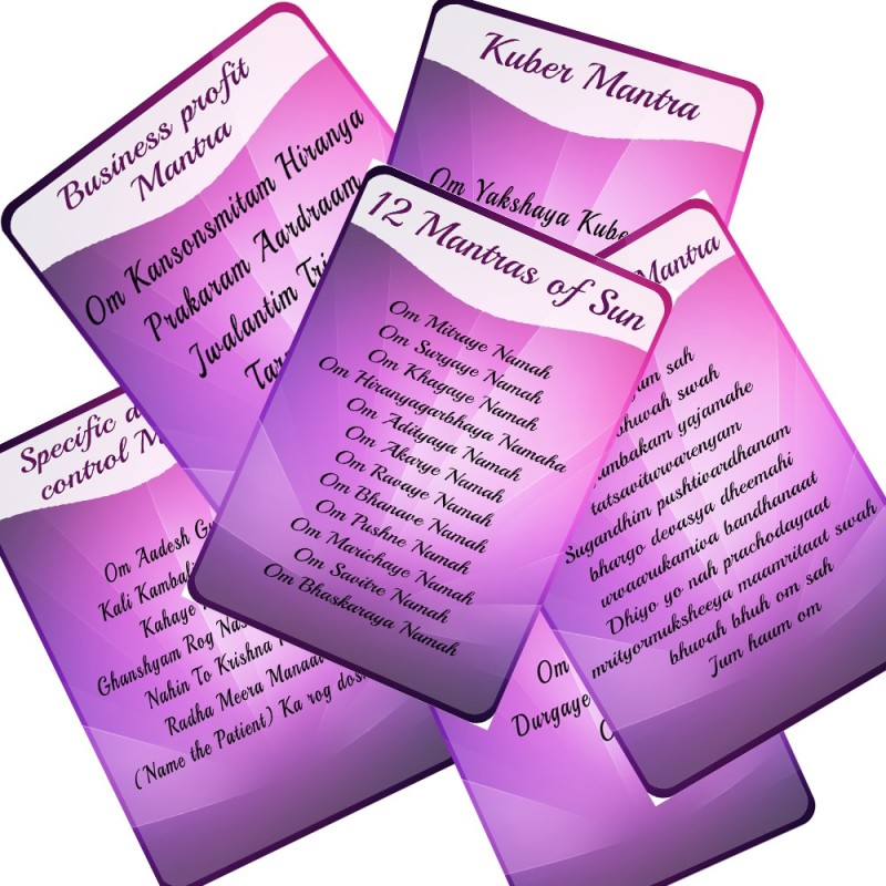 Mantra Oracle Cards